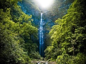 Hanakapiai Falls Waterfalls of Hawaii - Hanakapiai Falls