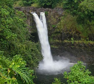 Rainbow Falls Waterfalls of Hawaii - Rainbow Falls