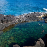 Queen's Bath in Kauai, Hawaii